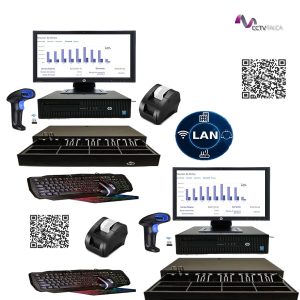 Punto de venta  Multicaja  + 2 Cajas  + Red de comunicación