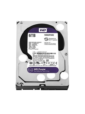 Disco Duro Interno De Vigilancia Western Digital De 6 Tb